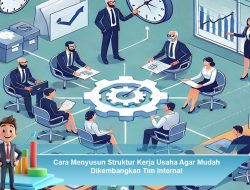 Cara Menyusun Struktur Kerja Usaha Agar Mudah Dikembangkan Tim Internal